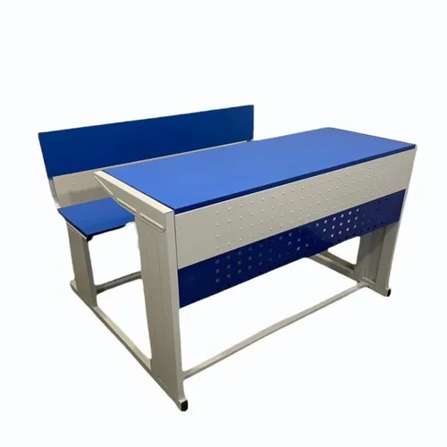 Mild Steel Dual Desk Bench