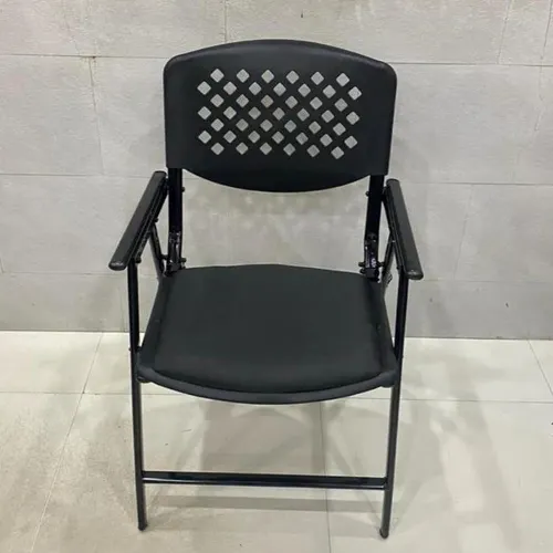 Mild Steel Folding Chair with Armrest