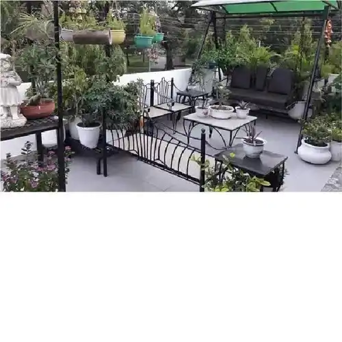 Mild Steel Garden Table & Chairs