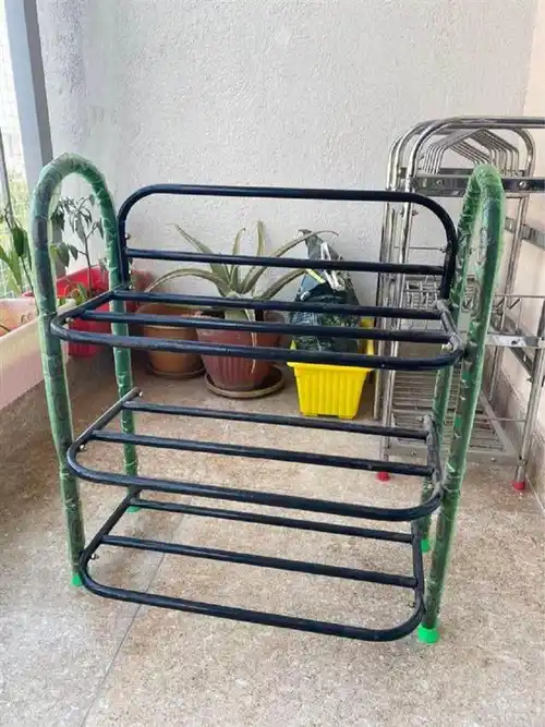 Mild Steel Home Shoe Cabinet