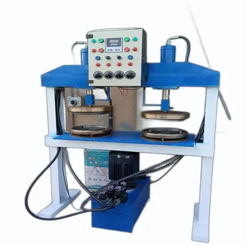 MILD STEEL HYDRAULIC PAPER/ARECA PLATE MACHINE