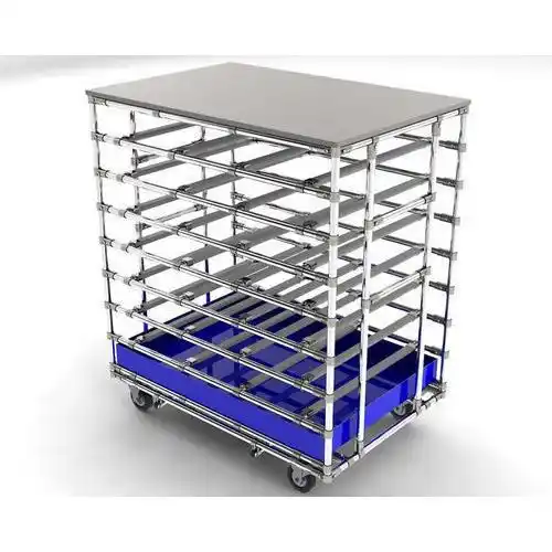 Mild Steel Industrial Cage Cart
