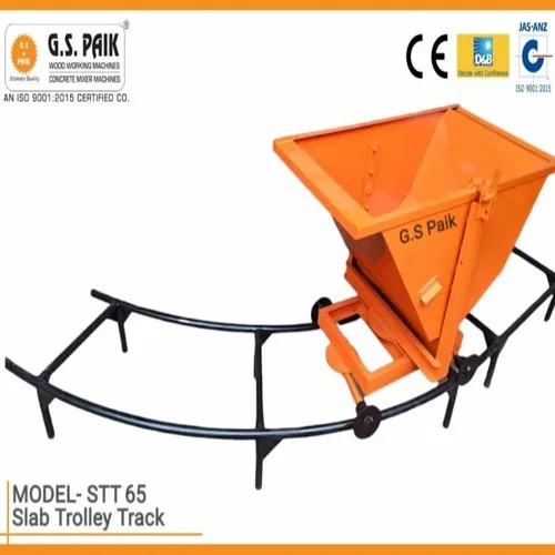 Mild Steel Material Handling Track Trolley