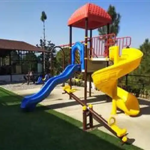 Mild Steel Outdoor Playground Machine (Red)