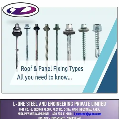 Mild Steel Roofing Sheet Fastener