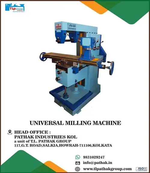 Mild Steel Universal Milling Equipment