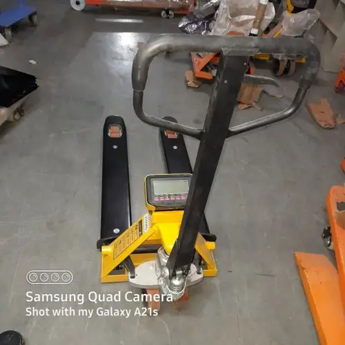 Mild Steel Weighing Pallet Mover Equipment