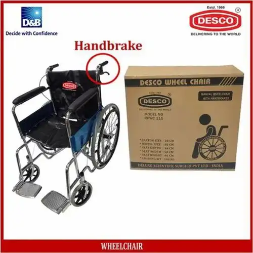 Mild Steel Wheelchair RPWC 115
