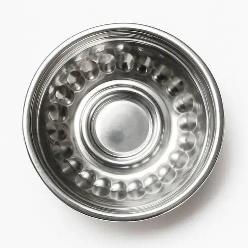 Mirror Laser Engraved Apple Bowl