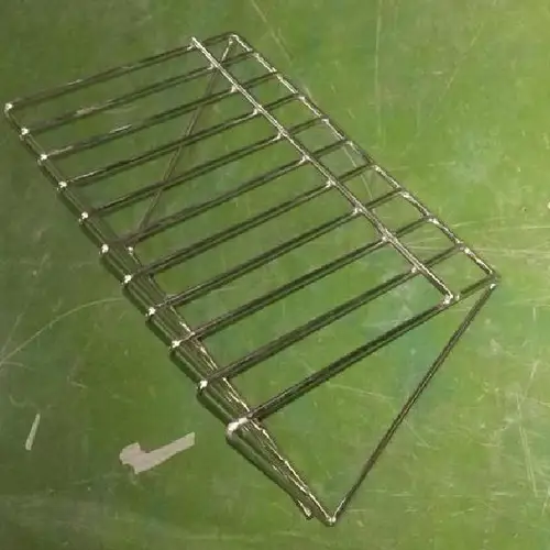 Mirror Polished Steel Plate Rack