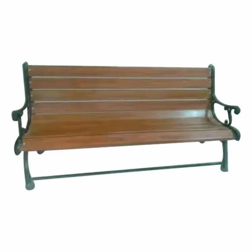 Modern FRP Garden Bench with Back