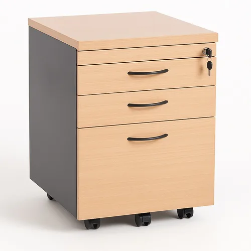 Modular Wooden Pedestal Unit