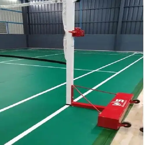 Movable Mild Steel Badminton Pole