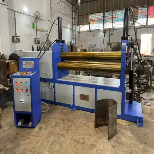 MS Body Three-Phase Hydraulic Sheet Roller Machine
