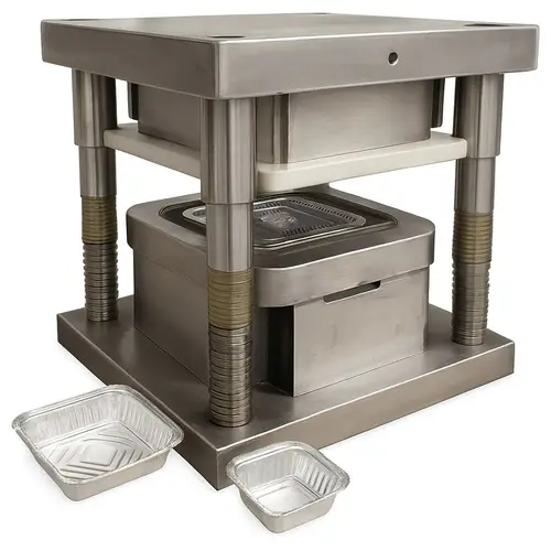 MS Polished Aluminium Foil Container Mould