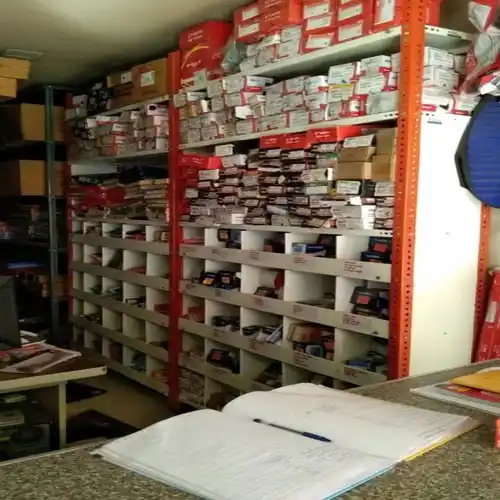 MS Powder Coated Nut Bolt Rack