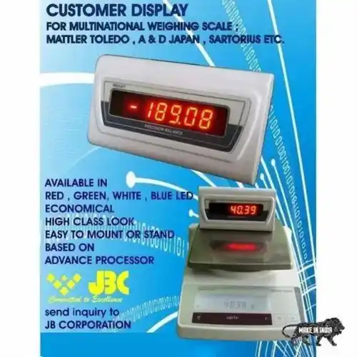 Multi-Color LED Customer Screen