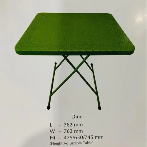 Multi-Color Plastic Foldaway Table