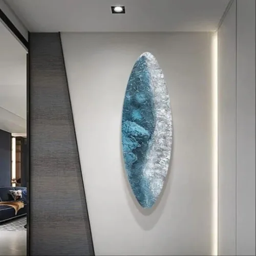 Multicolor Seep FRP Wall Art, 5 Feet