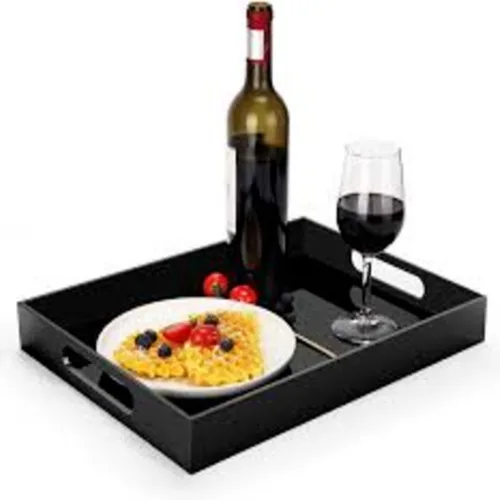 Naakoda Acrylic Serving Tray, Rectangular