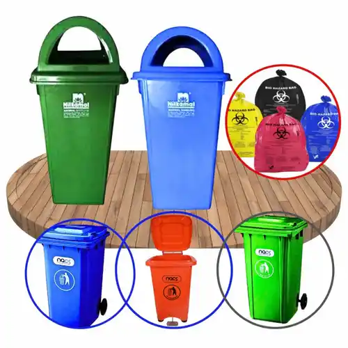 Nilkamal 80L Outdoor Dustbin