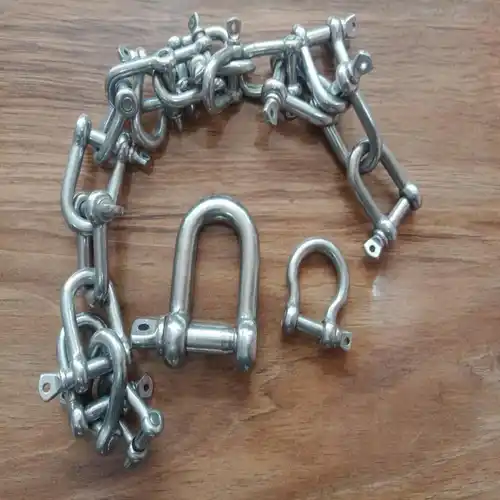 Nut-Bolt Stainless Steel Dee Shackle