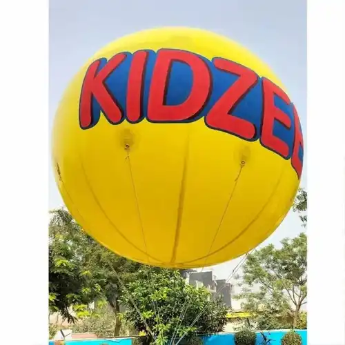 Nylon Printed Yellow Sky Inflatable Balloon
