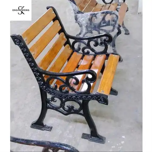 Outdoor FRP Strip Seating Bench