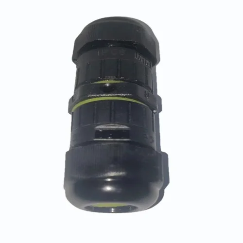 Outdoor Waterproof IP68 Electrical Cable Connector 3-Way M16