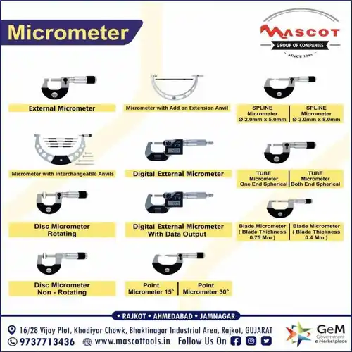Outside Digital Micrometer 0-300 Range