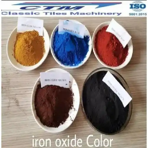 Paver Block Red Iron Oxide Powder