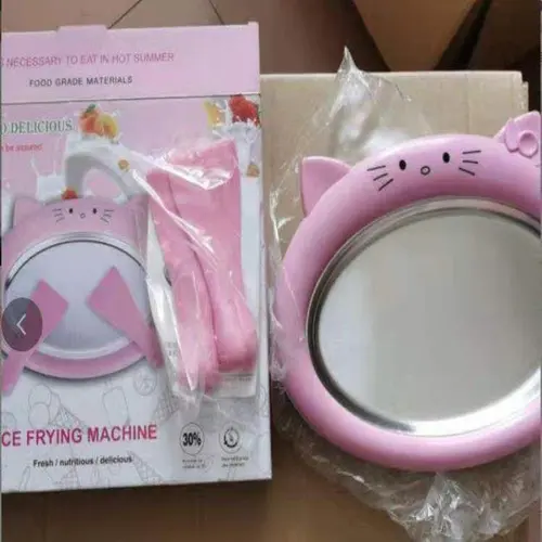 Pink Soft Serve Ice Cream Machine