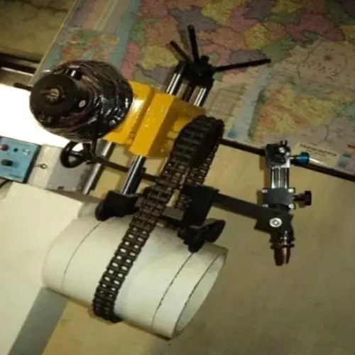 Pipe Cutting and Beveling Machine