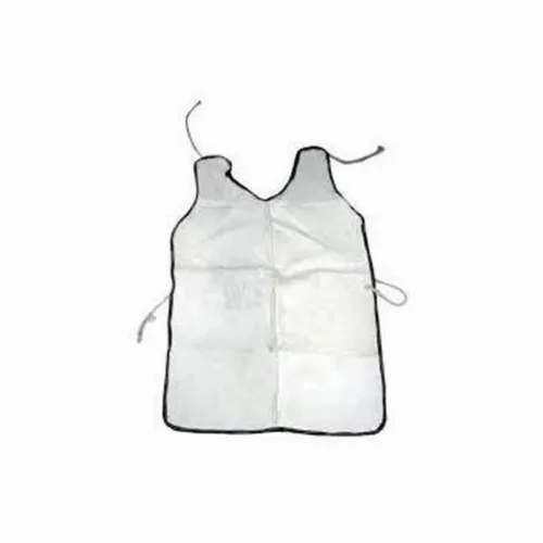 Plain Leather Apron - White