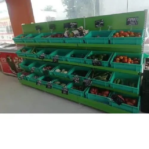 Plastic Fruits and Vegetables Rack