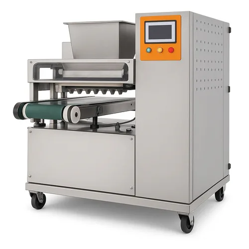 PLC Cookies Depositing Machine 6 Nozzles