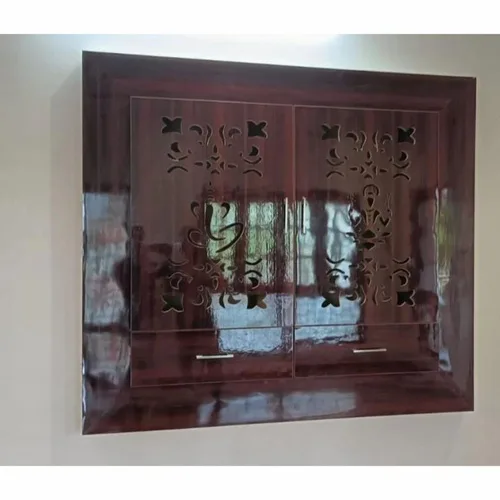 Plywood Modern Pooja Cupboard Service