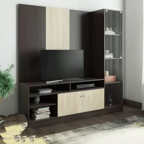 Plywood Wall Mounted Wooden TV Cabinet
