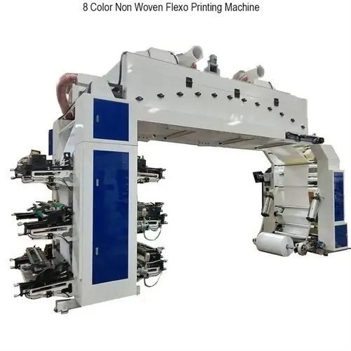 PNRM 8 Color Non Woven Flexo Printing Equipment