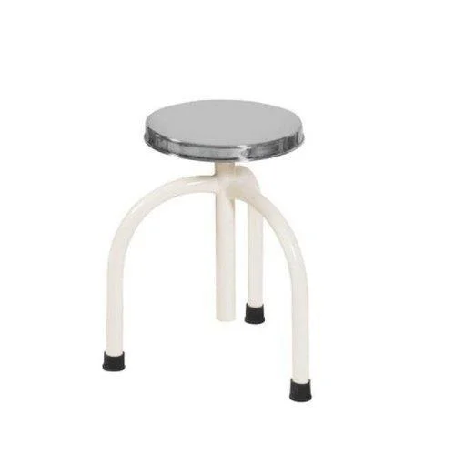 Polished Stainless Steel Hospital Stool