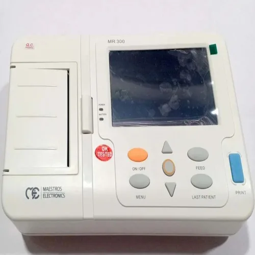 Portable 3 Channel ECG Machine with Interpretation