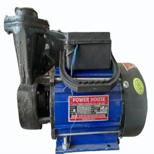 Power House Heavy Duty Self Priming Pump Set, 0.5 HP
