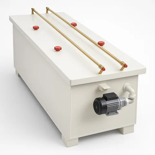 PP-FRP Mat Plating Machine, 150 psi