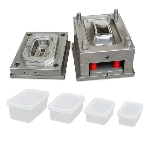 PP Plastic Injection Moulding Container Moulds