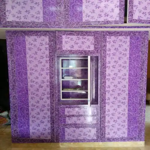 Purple PVC Cabinet