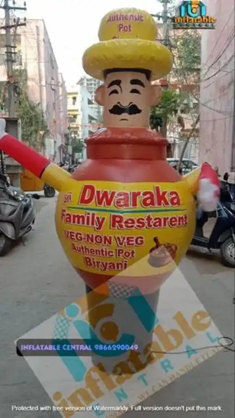 PVC Digital Advertising Air Dancer Machine