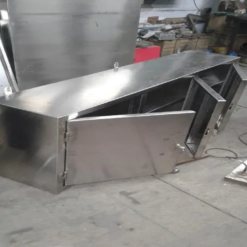 Rectangular Stainless Steel Lab Cabinet