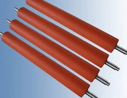 Red Nitrile Rubber Roller