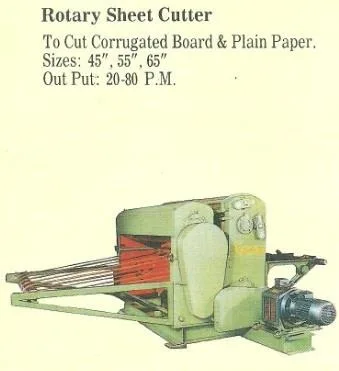 Rotary Sheet Cutter Equipment