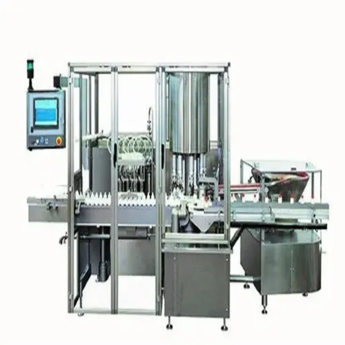 Rotary Vial Filling and Stoppering Machine
